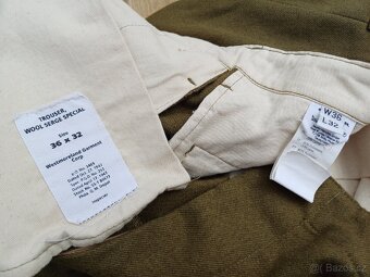 U.S. Army polni kalhoty M37 WW2 - 3