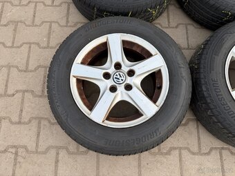 4x al kola 5x112 15 + pneu letní 195/65 R15 - 3