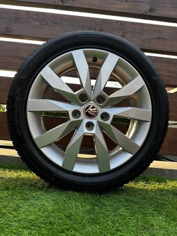 Alu kola 5x112 r17 s pneu (velcrys) - 3