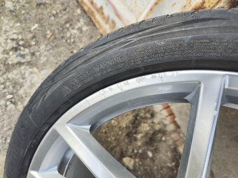 18"rezerva kusový alu disk Pretoria 5x112 origo VW Golf 7 R - 3