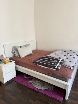 postel Ikea 180 x200 cm dvoulůžko Malm - 3