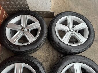 Alu 16" 5x112, orig. VW DOVER + zimní 65% G7 - 3