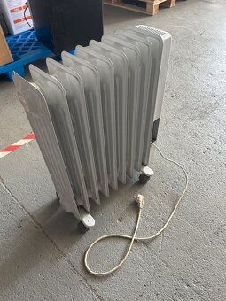 Elektrický olejový radiátor, termostat, Heller, na kolečkách - 3