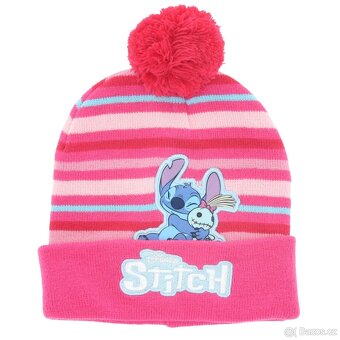 Stitch teplá čepice, orig.Disney, 2 druhy, nová - 3