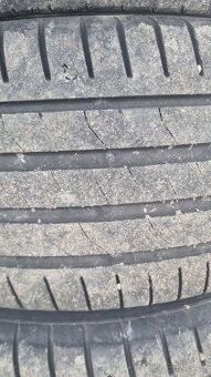 Kola DEZENT 5x108 R17 7.0JX17H2 ET43 235/45 letní gumy - 3