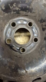 Plechové disky R15 Škoda fabia 2 - 3