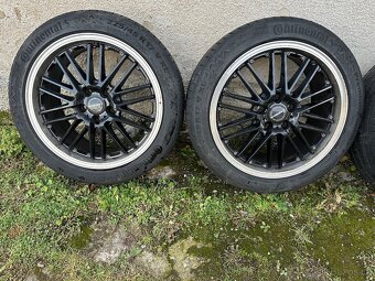 Borbet 5x112 17" zánovní letní prémiové 225/45/17 - 3