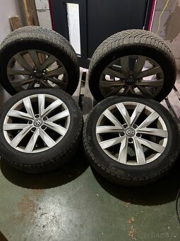 Zimní sada kol vw 215/55 r17 - 3
