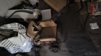 retro věci kočárek, pohledy... - 3