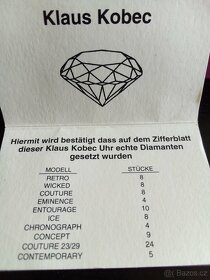 Dámské hodinky s diamanty - 3