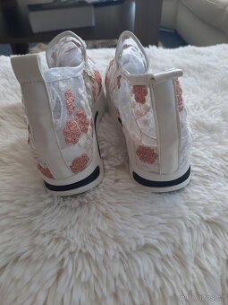 Krajkové vyšívané espadrilky - 3