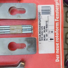 Dveřní kování rotto kliky nové 2 ks - 3