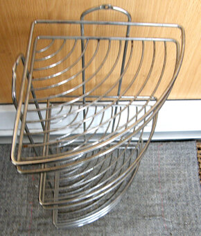 Polička, police rohová kovová - 3