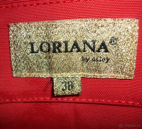Červený přechodový kabátek Janis - Loriana - 3