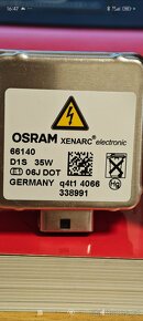 Nová Xenonová výbojka D1S OSRAM Original Xenarc 66140 - 3