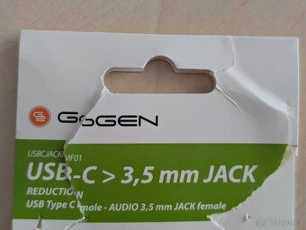 USB typ C -> 3.5mm jack redukce - 3