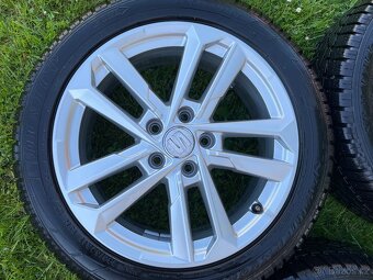 Originál R17 Audi A3 VW Škoda 5x112 zimní pneu 6 mm - 3