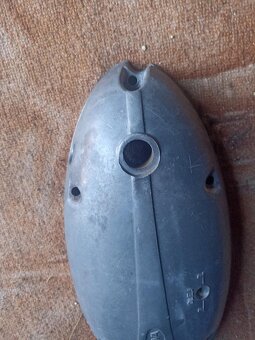 Víko motoru Jawa 250 / 559 / 353,strana spojky,zapalování - 3