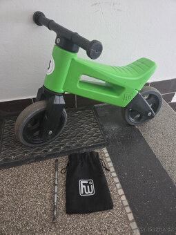 Odrážedlo Funny Wheels zelené (dvojkolo) - 3