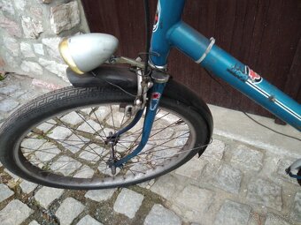 Starší retro dámské kolo favorit, nezabírají šlapky-potřebná - 3