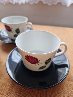 Set šálků s růží, 6 ks - 3