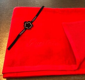 GUERLAIN - luxusní velká červená osuška UNISEX - 3