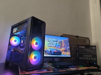 KOMPLET HERNÍ PC SESTAVA I5 8400 GTX 1070 8GB WIN 11 - 3