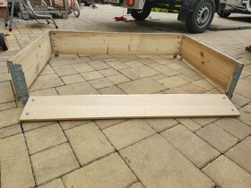 Dřevěné ohrádky (vyvýšené záhony) 120x80x20 - 3