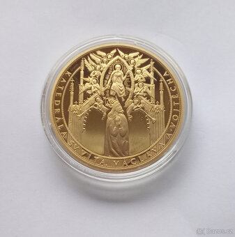 Pamětní medaile Katedrála sv. Víta | pozlaceno - 3