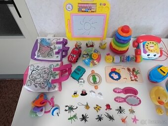 Hračky pro děti, Krteček, lodička, telefon atd. - 3