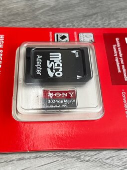 Paměťová karta SONY 1TB Micro + adaptér - 3