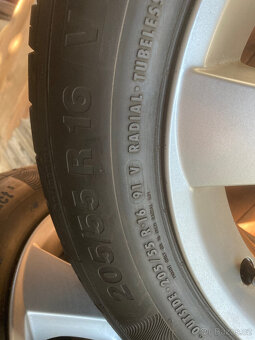 AL kola originál Mazda 205/55 r16 letní pneu,vzorek 90%. - 3