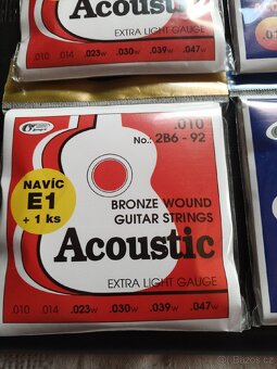 Struny pro kytaru - 3
