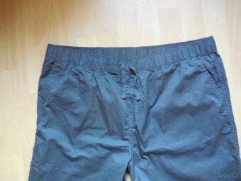 pánské Reward tm.šedé kraťasy guma plátno 64/3XL p.112-124cm - 3