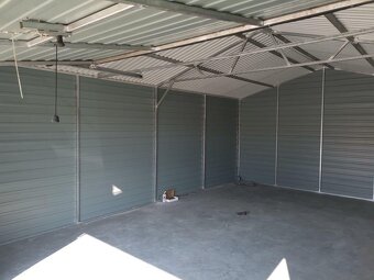 Plechová garáž 4x5m - 3