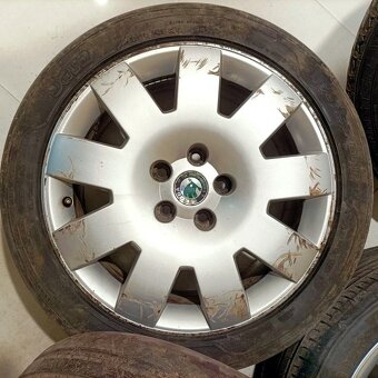 17" ALU kola – 5x112 – ŠKODA (VW, AUDI, SEAT) Disky: Elekt - 3
