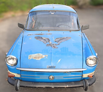Veterán škoda 1000 MB z roku 1966 - 3