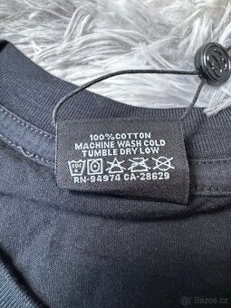 Stüssy bílé tričko whitedice velikost M - 3
