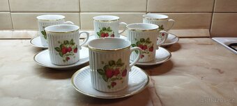 Porcelán, jahody - 3