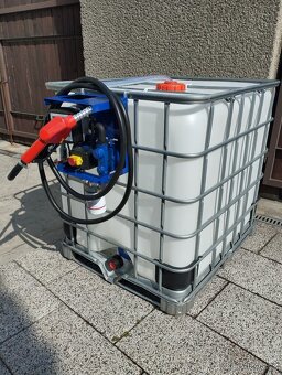 Čerpací stanice, IBC nádrž na naftu 1000l Schutz PHM - 3