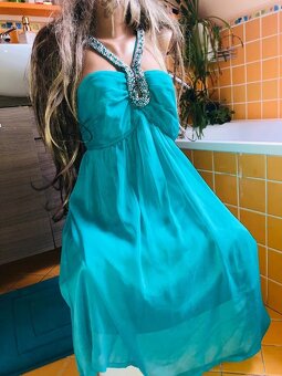 saty# spolecenske# hostnasvatbu# smaragdove#tehotenske#M/L - 3