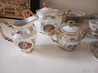 Nepoužívaná porcelánová sada, 35 kusů - 3