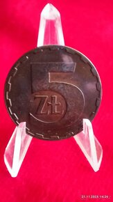 Konvolut mincí Polska,Slovenska,Jugoslavie-č.1(7ks) - 3