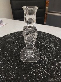 Křišťálový broušený svícen - 3