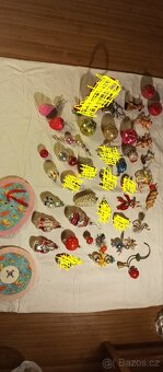 Mix starých vánočních ozdob. - 3