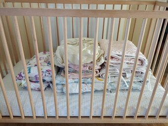 Postýlka 120x60 + veškeré příslušenství - 3