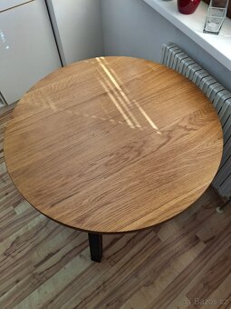 Jídelní stůl dubový / spárovka - 3