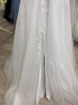 Svatební šaty vel.34-38 - 3