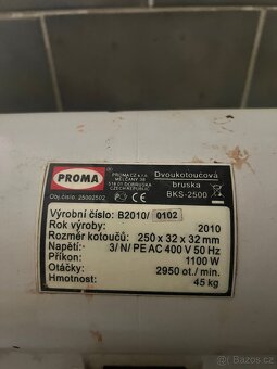 Bruska proma BKS-2500 - 3