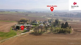 Prodej stavebního pozemku 430 m2, Toužim - 3